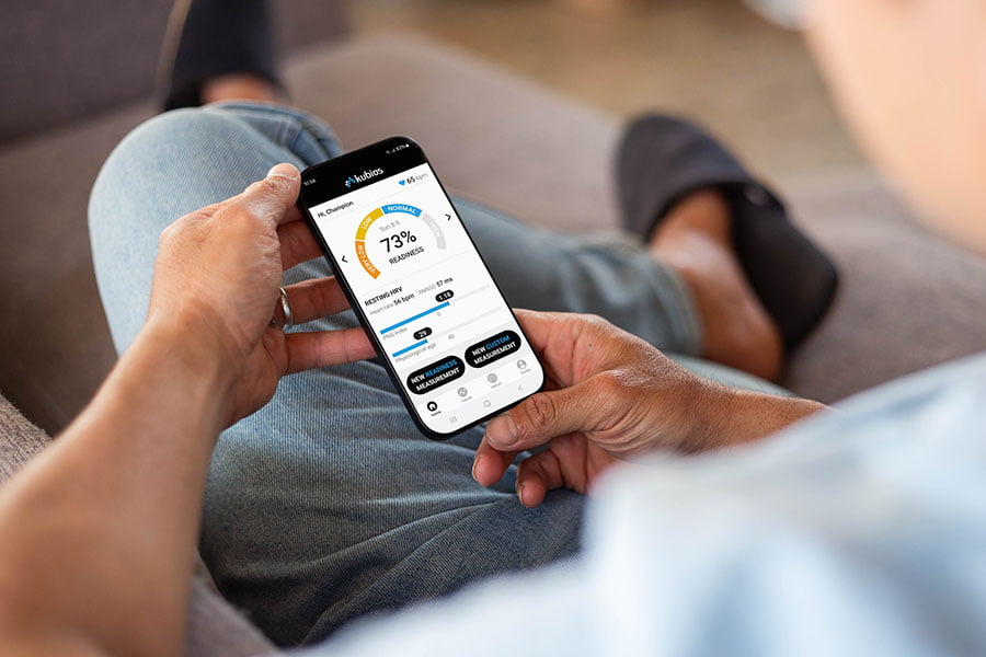 Kubios HRV readiness index for stress and recovery tracking